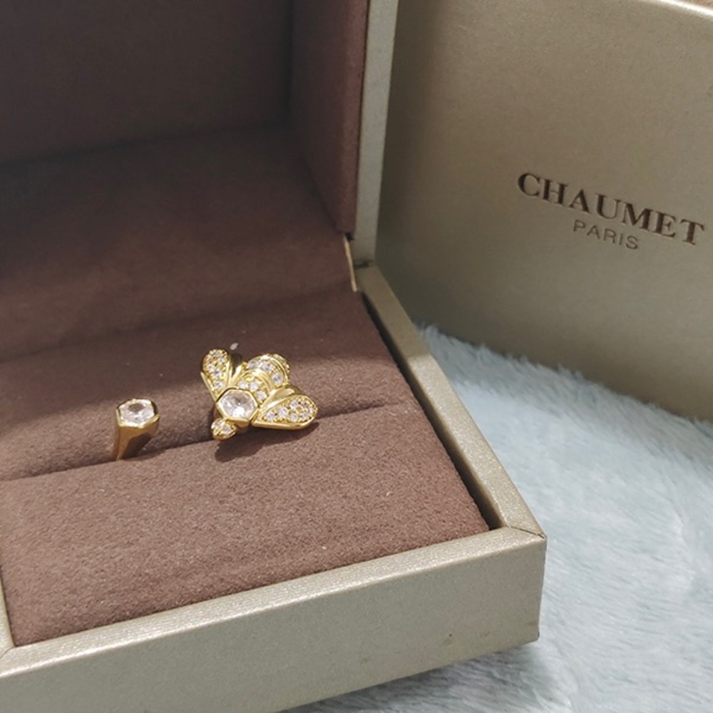 Chaumet 18K Gold Bee Ring